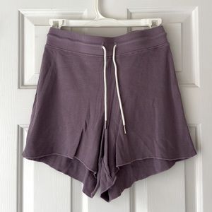 COPY - MATE THE LABEL • Thermal Shorts in Purple • SMALL